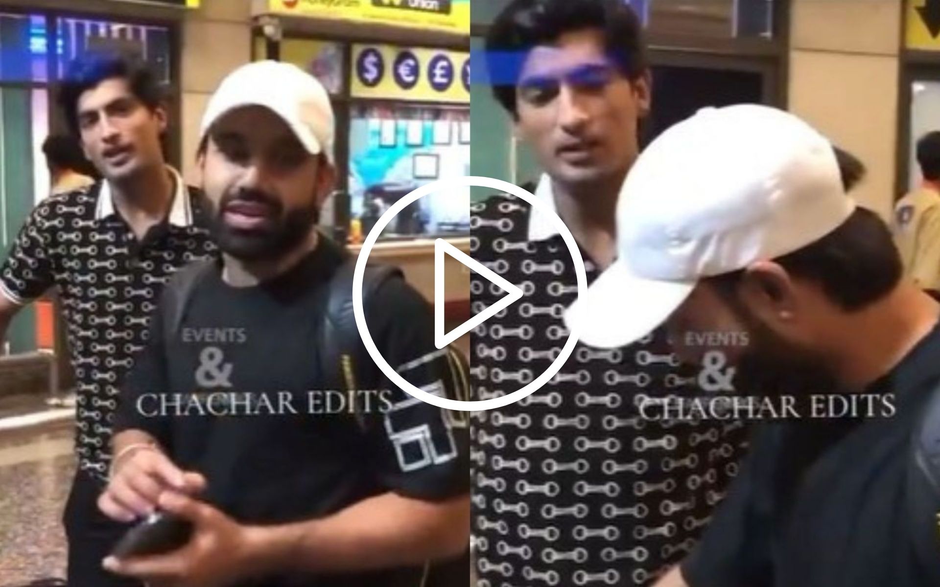 [WATCH] ट्रेनिंग के दौरान छक्के से तोड़ा था नसीम का फोन, अब तोहफ़े के ज़रिये ग़लती सुधारी रिज़वान ने 